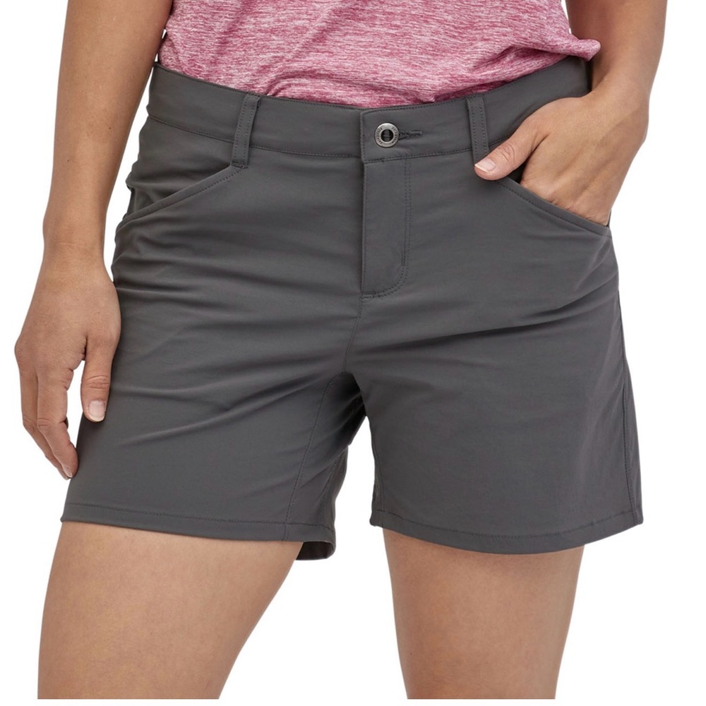 Patagonia W’s Quandary 5” Shorts Gray (Size: 6)